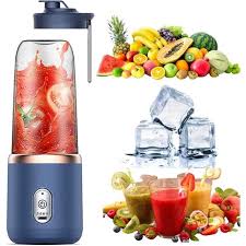 Blender Portable Rechargeable – Mixeur Électrique pour Smoothies, Jus et Fruits